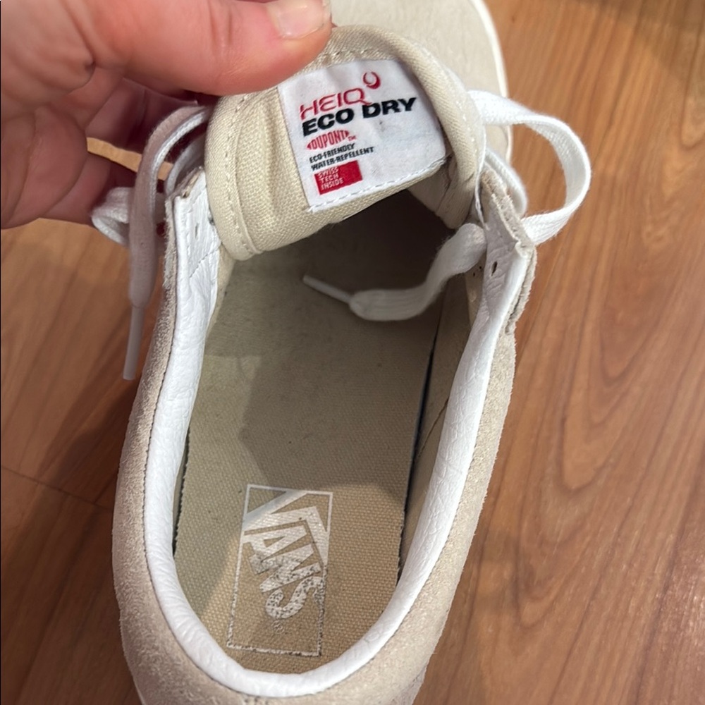 Vans Old Skool Shoes - Sand/White - Picture 6 of 7